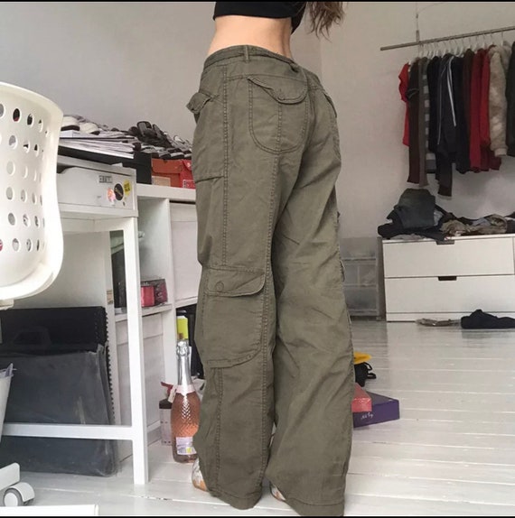 Y2k Streetwear Cargo Pants Women Oversize Loose Harajuku Big