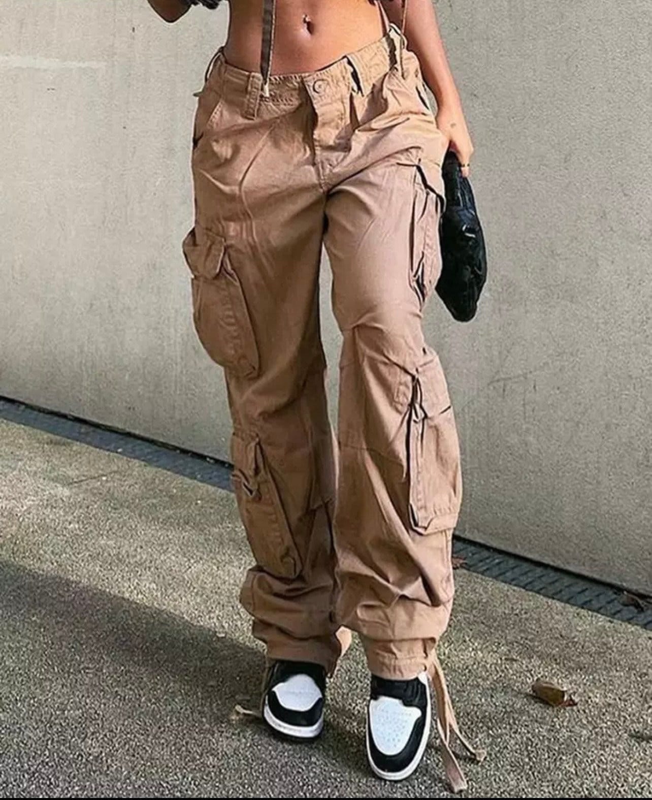最大52OFFクーポン Lownn BAGGY TROUSERS DARK BEIGE