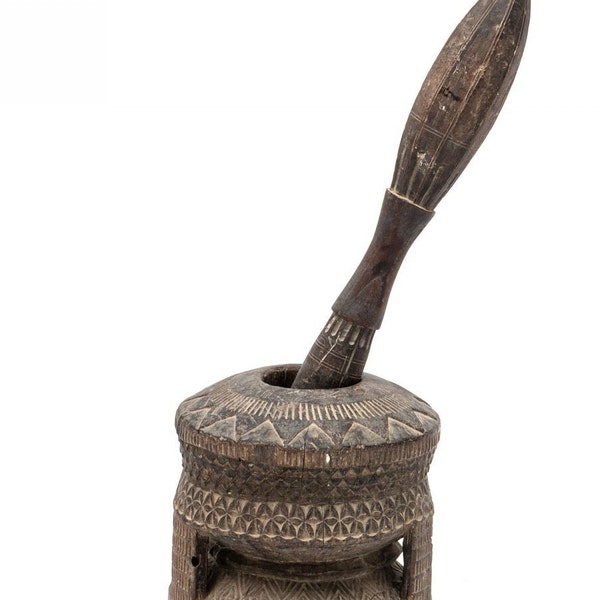 Africa Mortar Pestle Etsy