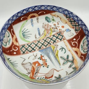 Antique Japanese Imari Bowl – Meiji Period, Arita Ware