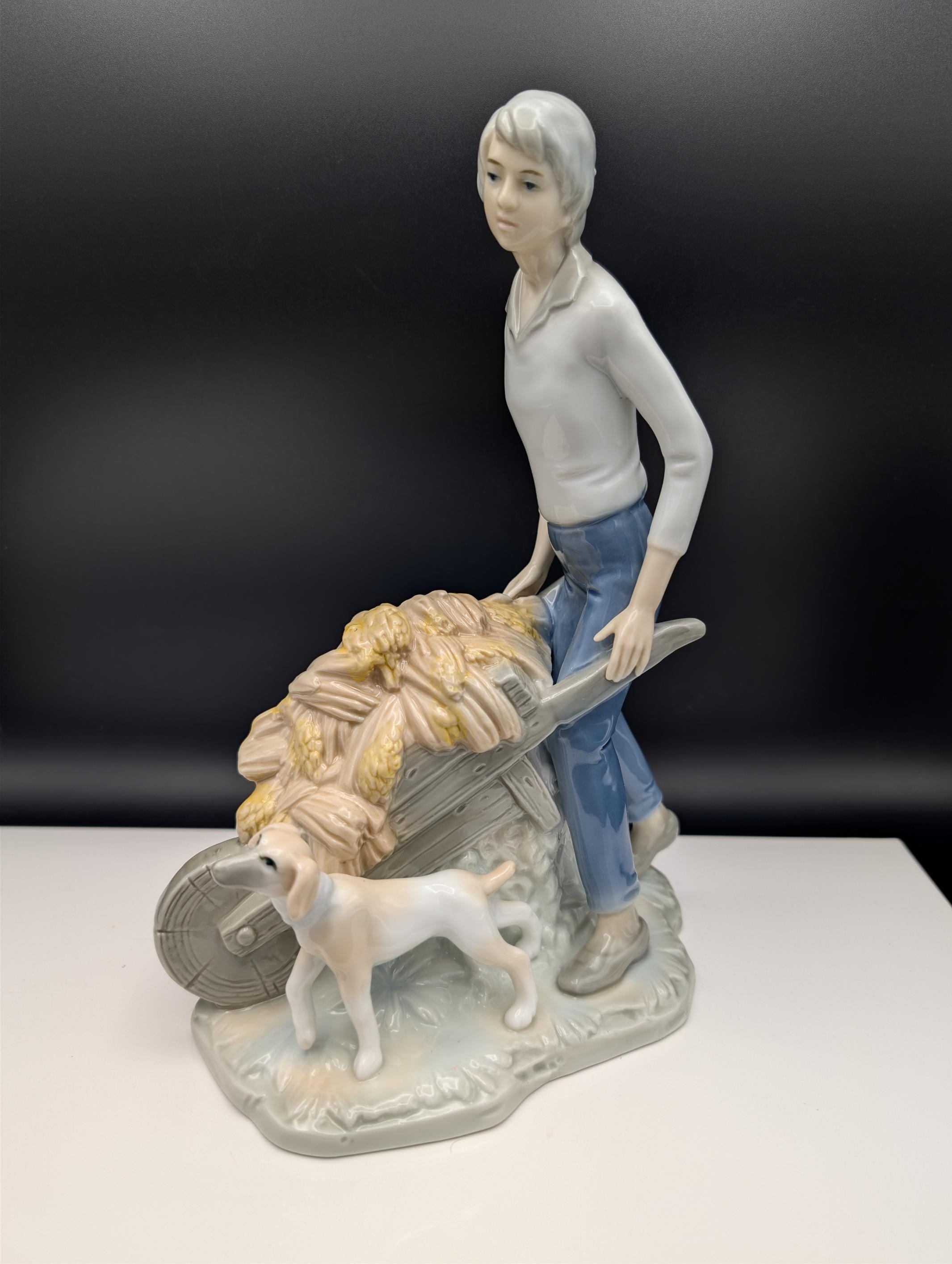 Vintage Boy With Dog Figurine - Etsy - Page 4