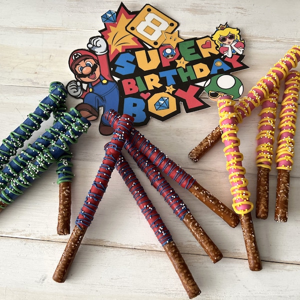 Smaio Rods Chocolate Covered Pretzel Rods - Etsy