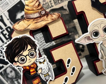 Harry Potter 3D Letter Decoration