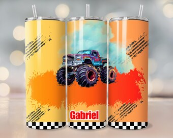 Monster Truck Tumbler