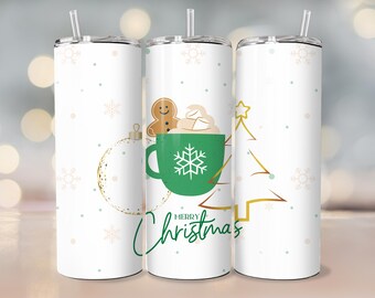 Christmas Tumbler; Merry Christmas