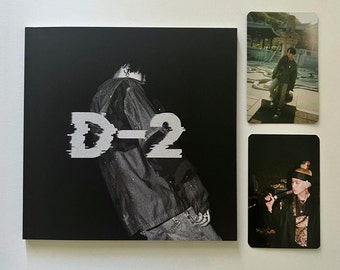 Agust D D-2 (BTS SUGA) - Mixtape Photobook Album with Lyrics and Photocard