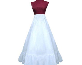 Robe de mariée trapèze en crinoline, semi-complet sans cerceau, jupon superposé pour femme, déguisement d'Halloween, taille de 61 à 60 cm