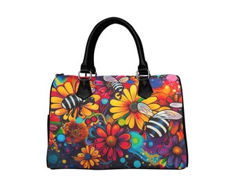 Bumblebees 1 Boston Handbag