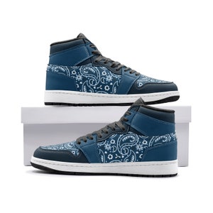 Dark Blue Bandana TR Sneakers