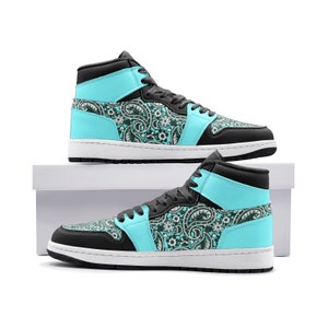 Bright Blue Bandana TR Sneakers