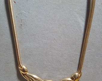 Trifari Kunio Matsumoto goldtone necklace