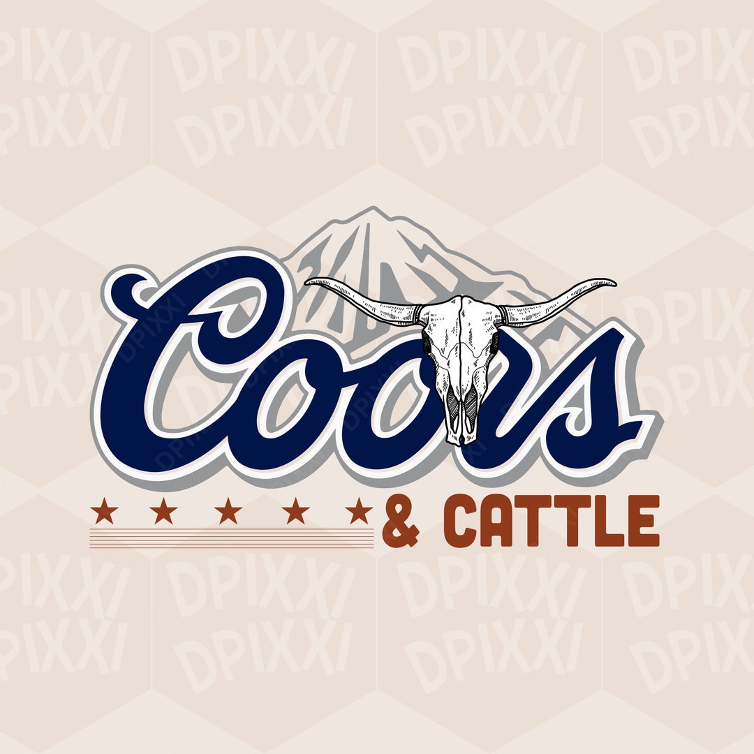 Coors and Cattle PNG, Western Designs, Cowboy Png, Rodeo Png, Cowboy ...