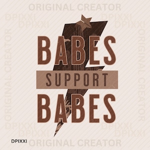 Shop Small Babes Support Babes PNG Sublimation PNG Small Business Babe Png File Sublimation #86