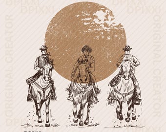 Cowboy Lasso Ride * Western png, Digital Download, Western Sublimation, Cowboy Rodeo Png, Western Graphics, Horse Png, Shirt Design #665
