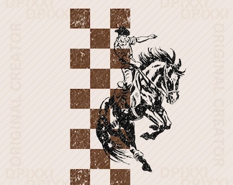 Vaquero de rodeo png #94 * Western a cuadros Descarga digital instantánea / Diseños western de moda, archivos PNG western, descarga de PNG de camisa de moda