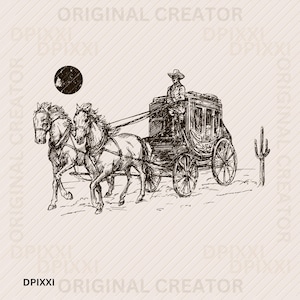 PNG, SVG Cowboy Horse Carriage * Western png, Digital Download, Western Sublimation Cowboy Rodeo Png Western Graphics Horse Png Shirt Design