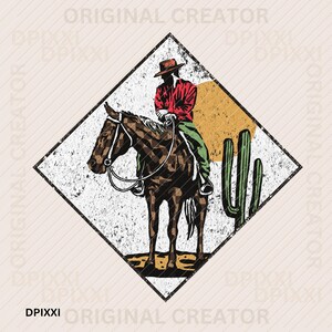 Cowboy Pearls Riding Horse PNG * Cowboy Rodeo png, Digital Download Printable, Western Rodeo, Digital Download, Western Art PNG, Cowgirl PNG