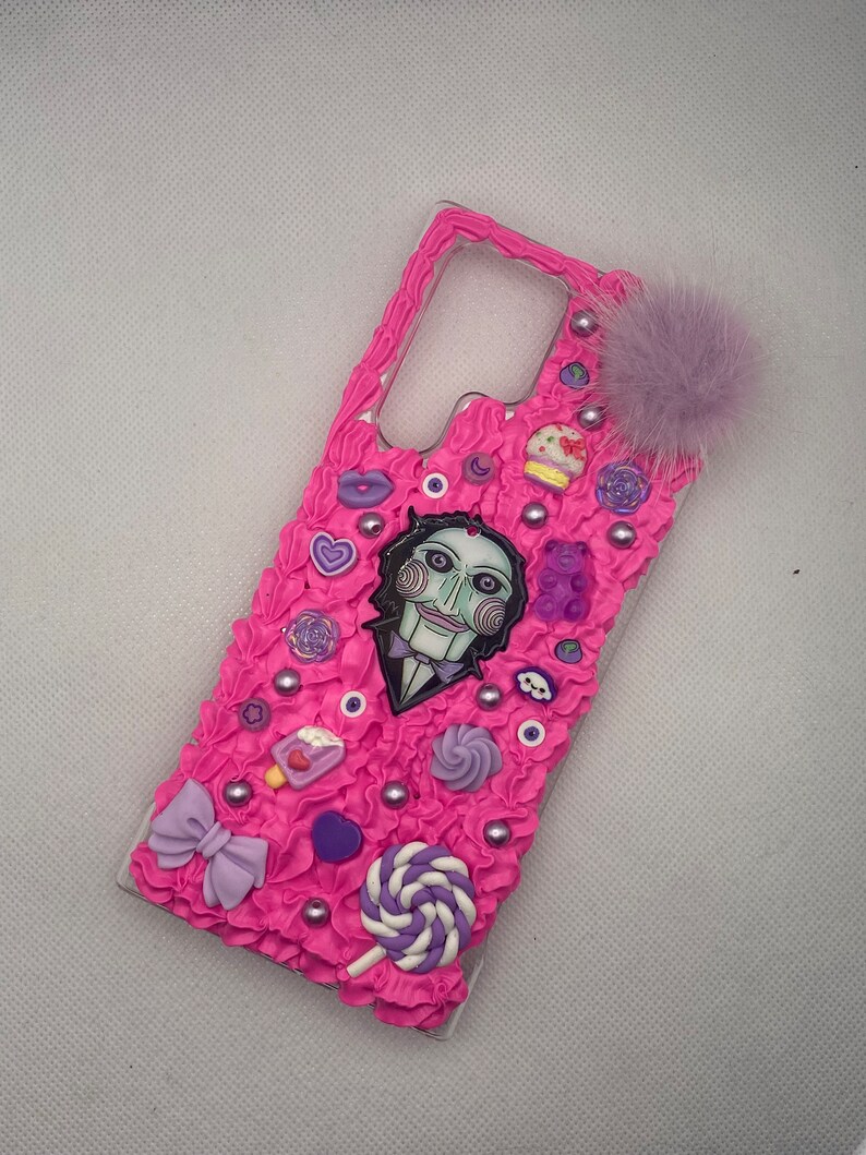 Billy the Puppet Inspired Decoden Phone Case Etsy