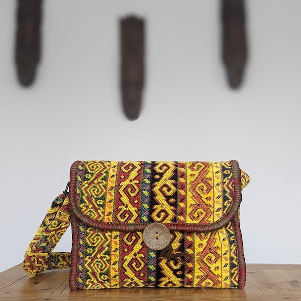 Kilim Shoulder Bag, Kelim Umhängetasche, Damen Tasche, Handmade Authentic Woman Bag Small, Handbag, Schultertasche Klein