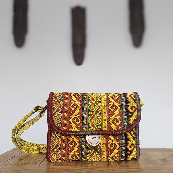 Kilim Shoulder Bag, Kelim Umhängetasche, Damen Tasche, Handmade Authentic Woman Bag Small, Handbag, Schultertasche Klein