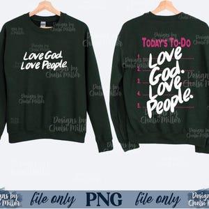 Sweat-shirt chrétien fichier Png en téléchargement numérique dessins bibliques modèle ras du cou modèle confessionnel transfert graphique enfant dieu vêtements