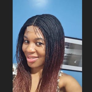 Ombre senegalese twist wig,  colour 1 and 30 micro