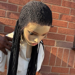 all back cornrow, cornrow wig, glueless cornrow lace wig, feed in braids wig, short braids,curly braids wig, ready to ship wig, ombré braids