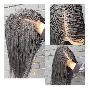 Senegalese twist wig, micro twist wigs, beautiful braided wig, short braided wig, 12-14 inches wig. Shoulder length braids