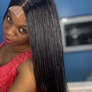18&quot; Grey  braids, dark grey micro twist wig, 18-20 inches twist, Senegalese Twist Wig,  Closure Braids, easy braids