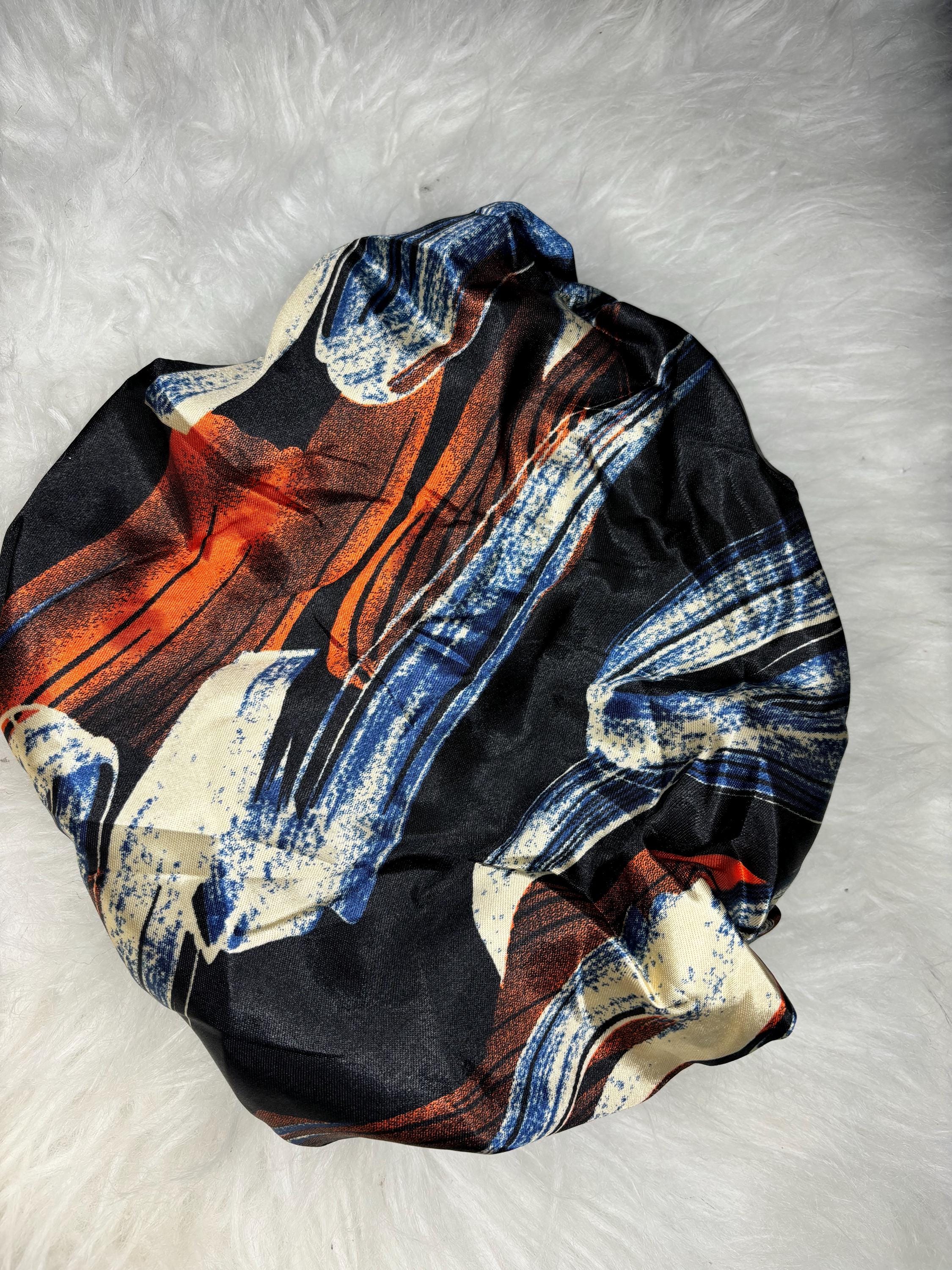 Hair Bonnet, Reversible Hair Bonnet, Satin Bonnet, Hair Cover, Sleep ...