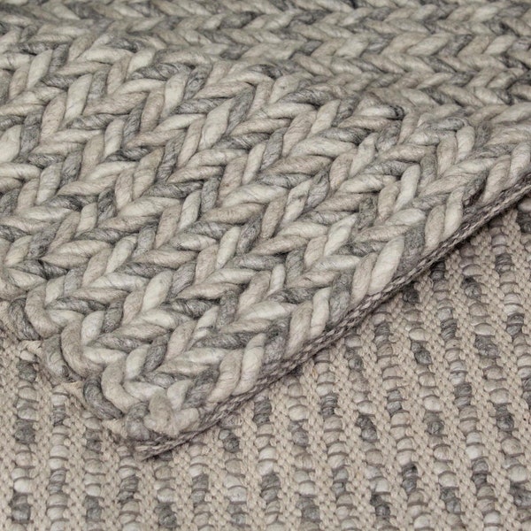 Wool Braided Rug Etsy