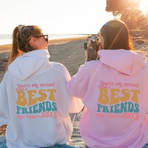 Matching Best Friend Hoodies, Women's Funny Bestie Trip Shirt, Girls  Vacation Shirt for Summer, BFF Gifts for Girls, Best Friend Gift, G8393 
