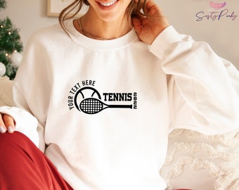 Custom Tennis Shirt, Tennis Coach Gift, Tennis Player Shirt, Game Day Shirt, Tennis Lover Gift, Unisex Tennis Team Shirt, G5152