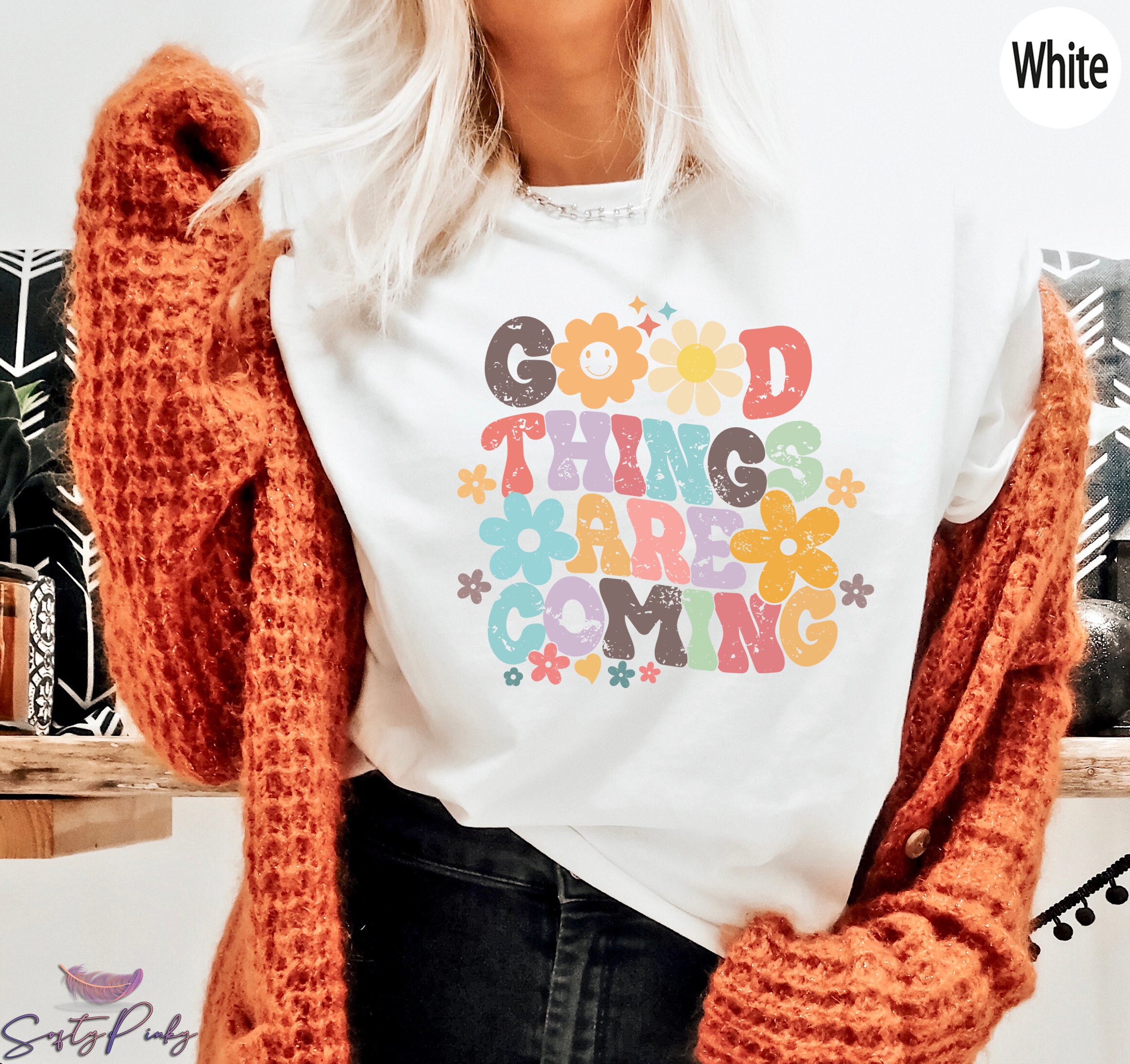 Wish You Were Here Sweatshirt, Retro Positive Shirt,, 59% OFF