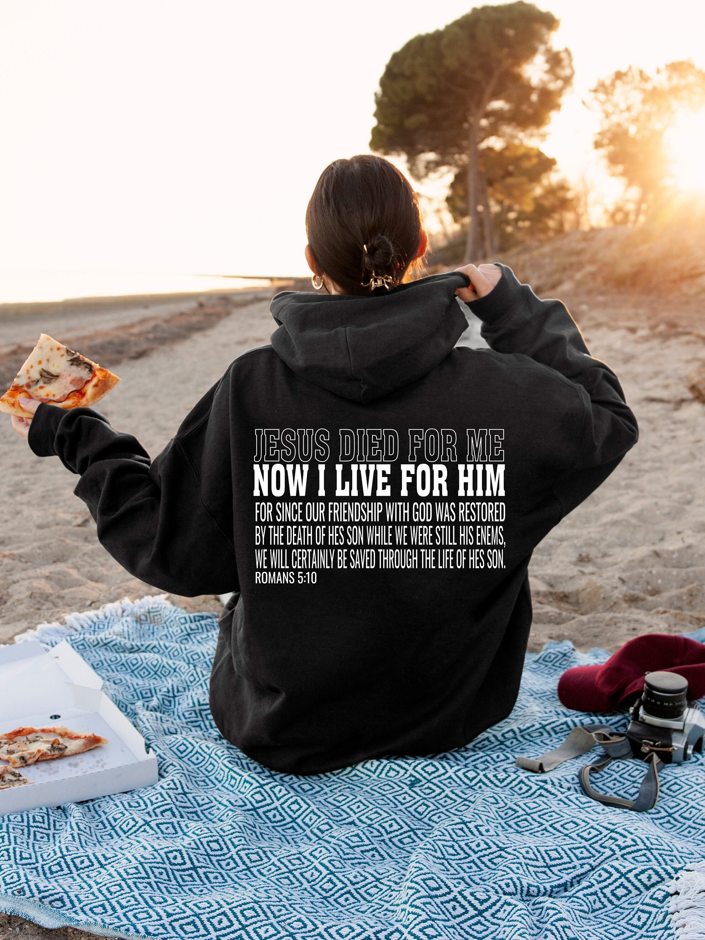 died for it hooded zip