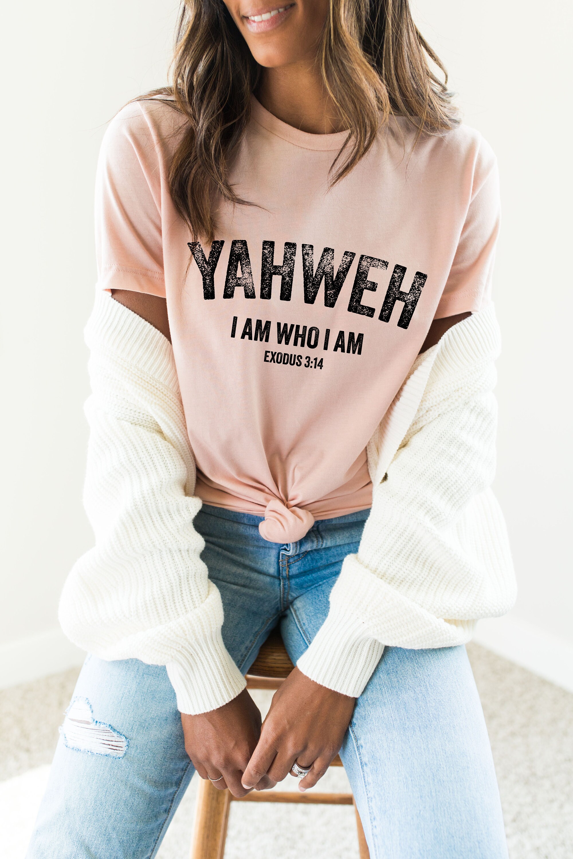 Yahweh Shirt, Trendy Christian Sweatshirt, Women's Religious Shirt, Bible  Verse Hoodie, Faith Tshirt, Christian Gifts for Her, G8332 