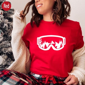 Winter Sports Sweatshirt, Ski Shirts, Ski Hoodies, Women's Ski Gift, Skiing T Shirt, Skier Gifts ...