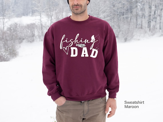 Cool Fishing Dad Hoodie, Fishing Day Gift From Daughter, Trendy