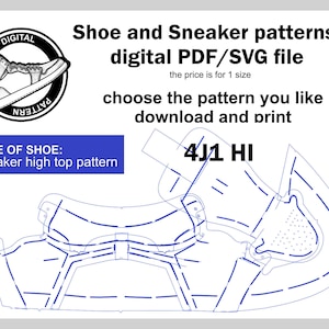 Sneaker pattern