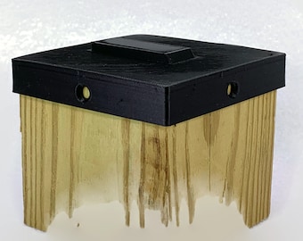 Gargoyle Figurine Fence Post Cap - 4x4 Mounting Connector