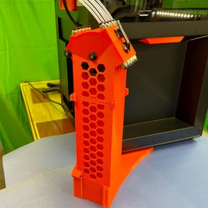 Prusa Core One RMU Mount – MMU3 / MMU2S Filament Buffer Holder – Wedge Group Compatible