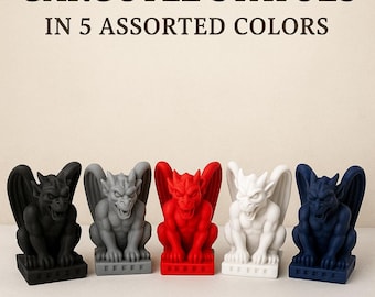 Medieval Dragon Gargoyle  Fence Post Toppers & Desk Book Ends