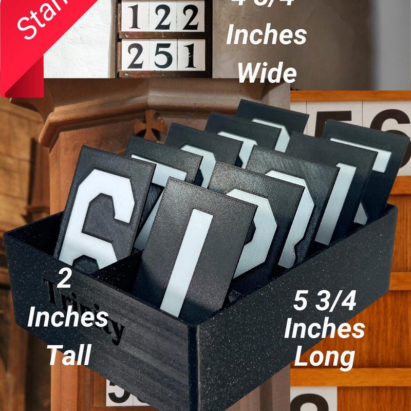 Number Boxes - Etsy