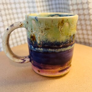 Handmade 14–16 oz Ceramic Mug | Unique Artisan Pottery Cup | Wheel Thrown Coffee Mug | One-of-a-Kind Gift