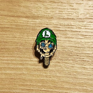 Luigi Popsicle Pin
