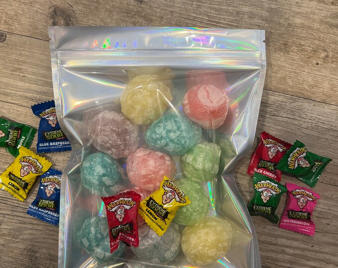 Freeze Dried EXTREME SOUR WARHEADS Candy Freeze Dried Candy Etsy