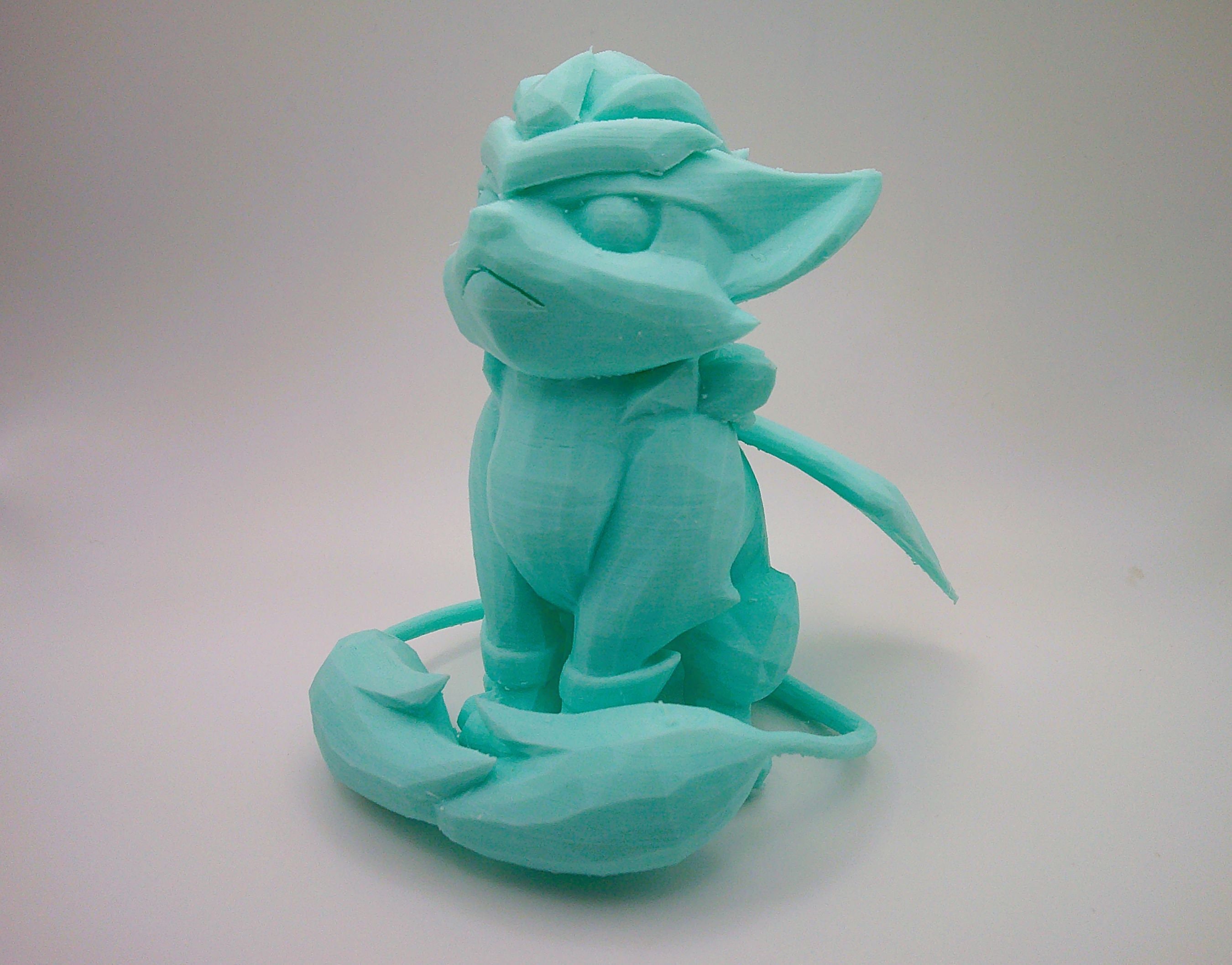 TFT Protector Model, Teamfight Tactics League of Legends 3d Printed Unpainted Little Legend