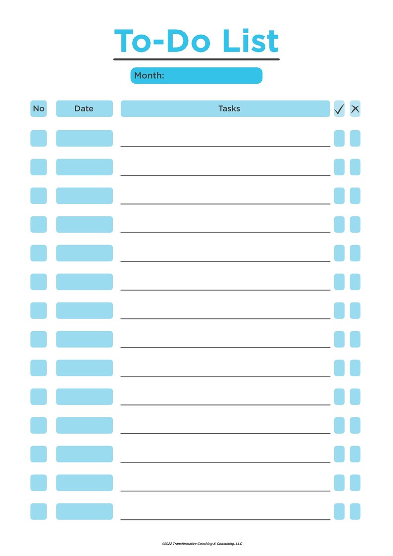 Printable to Do List & Self-care Checklist Bundle, Daily Planner, Self ...