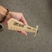 Custom Wooden Yard Stick/ Ruler Sword Made to Order. Ninjato, Katana ...