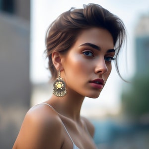 Indianer Jhumka Bajirao Mastani | Pakistanischer Schmuck | Pakistanische Braut Ohrringe | Eid Schmuck | Bengali Tropfen Ohrringe | Afghan Hängeohrringe